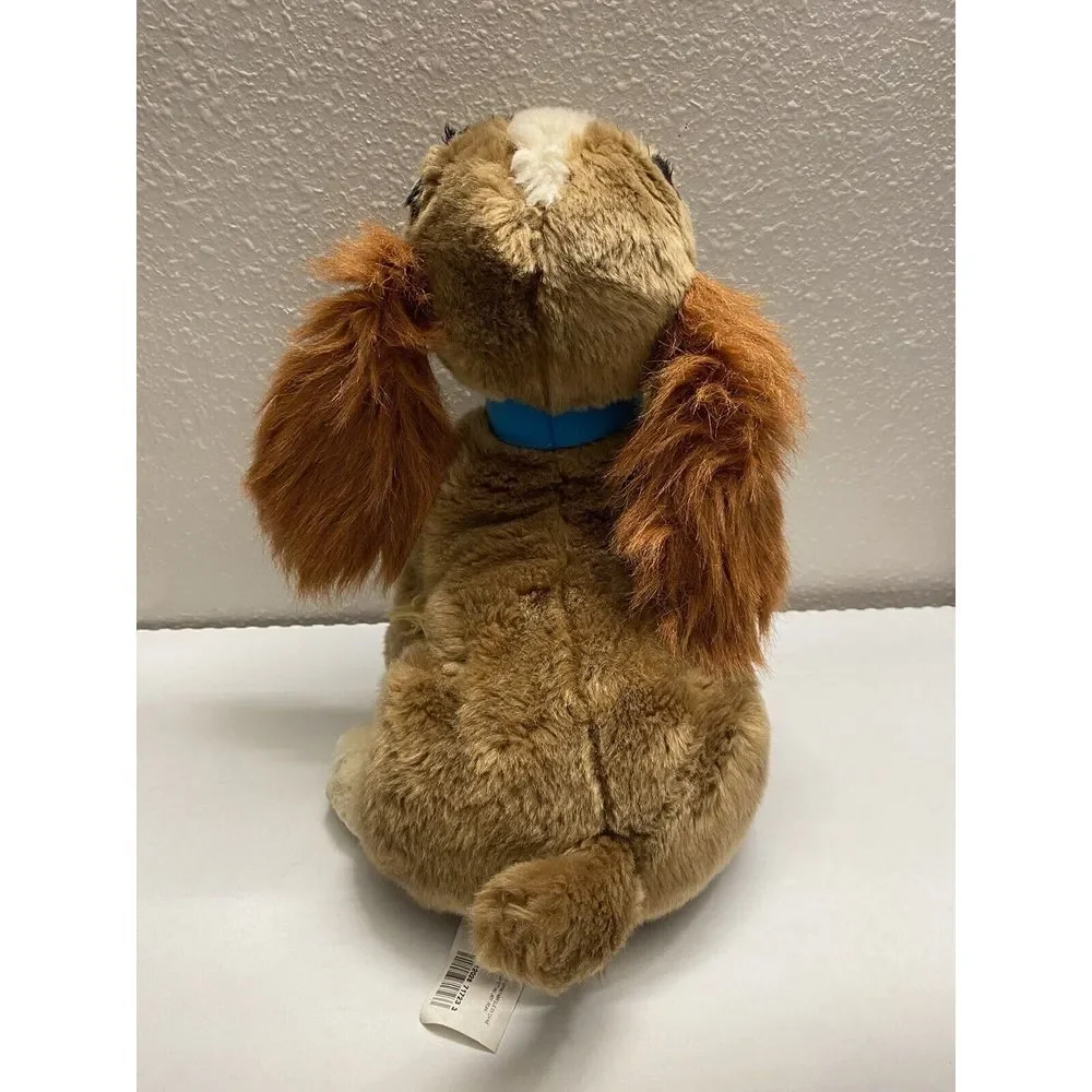 Authentic Disney Store‎ Sitting Lady Plush Stuffed Dog of Lady and the Tramp